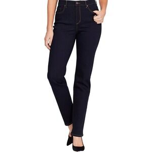 Gloria Vanderbilt Jeans Womens 8PS Dark Wash Amanda Slimming Tapered Leg NWT